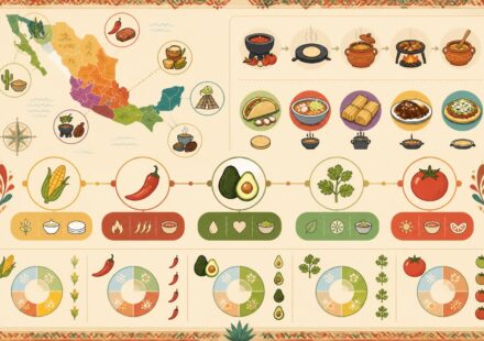 découvrez l'histoire fascinante de la cuisine mexicaine, apprenez ses bases essentielles et maîtrisez les 5 ingrédients incontournables pour réussir des plats authentiques et savoureux.