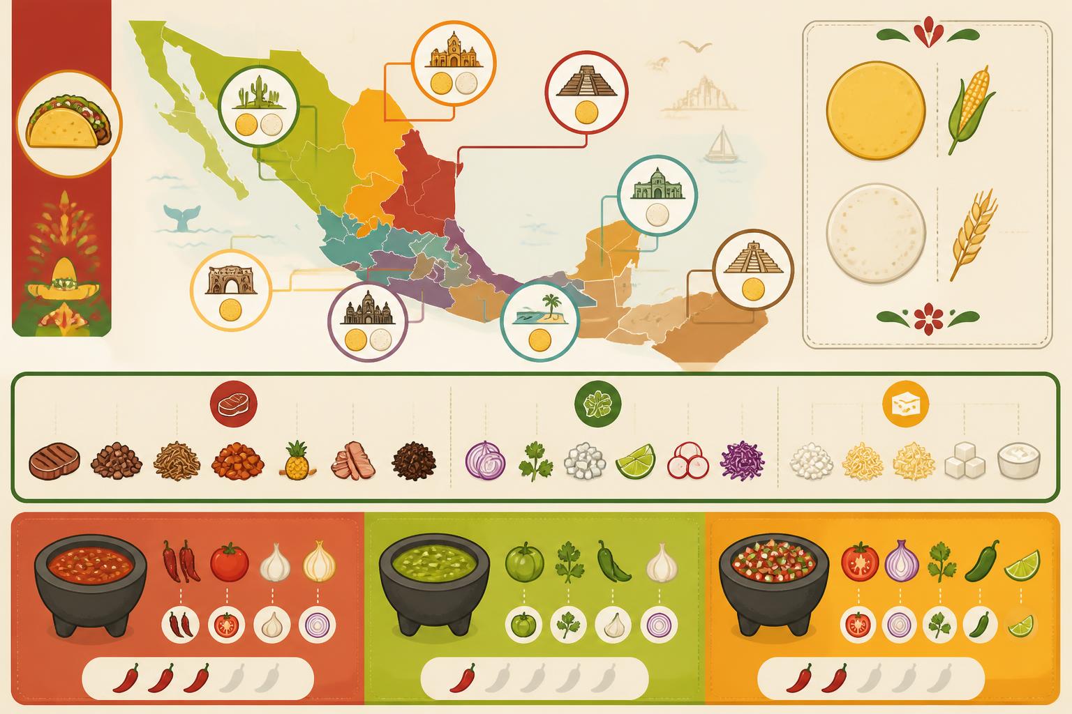 découvrez les meilleurs tacos avec des tortillas fraîches, des garnitures savoureuses et des salsas authentiques, pour un goût authentique de taqueria mexicaine chez vous.