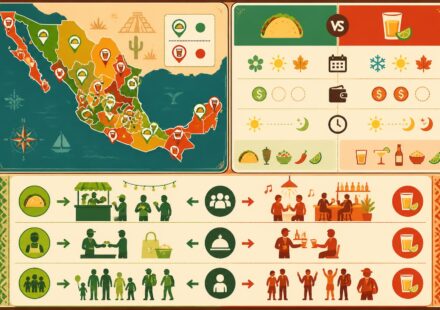 Taqueria vs cantina : les deux âmes de la rue mexicaine découvrez les différences et similitudes entre la taqueria et la cantina, deux lieux emblématiques qui incarnent l'âme authentique de la rue mexicaine.