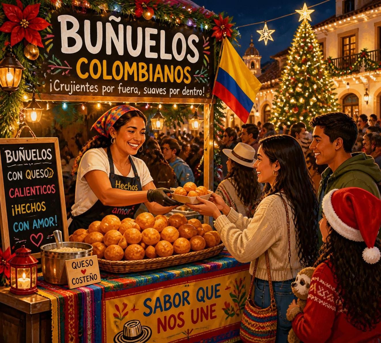 découvrez les buñuelos colombiens, ces délicieux beignets de fromage incontournables de la street food, dégustés bien au-delà de la période de noël.