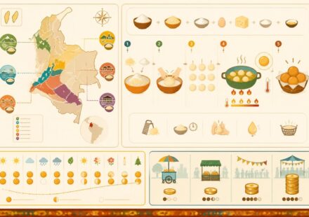 découvrez les buñuelos colombiens, ces délicieux beignets de fromage typiques de la street food, parfaits à déguster toute l'année et pas seulement à noël.