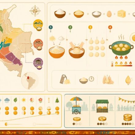 découvrez les buñuelos colombiens, ces délicieux beignets de fromage typiques de la street food, parfaits à déguster toute l'année et pas seulement à noël.