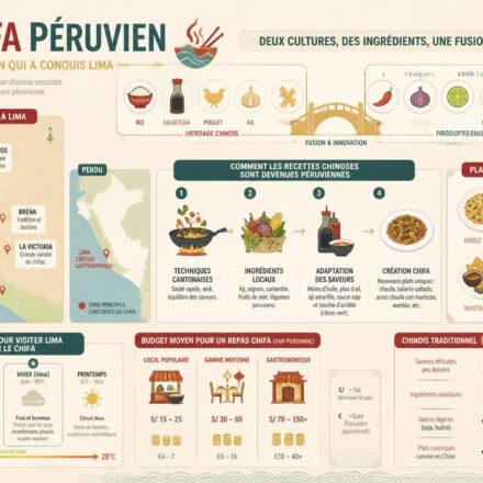 Chifa péruvien : quand la cuisine chinoise rencontre Lima et invente quelque chose de nouveau découvrez le chifa péruvien, une fusion unique où la cuisine chinoise traditionnelle se mêle aux saveurs de lima, créant des plats innovants et délicieux.