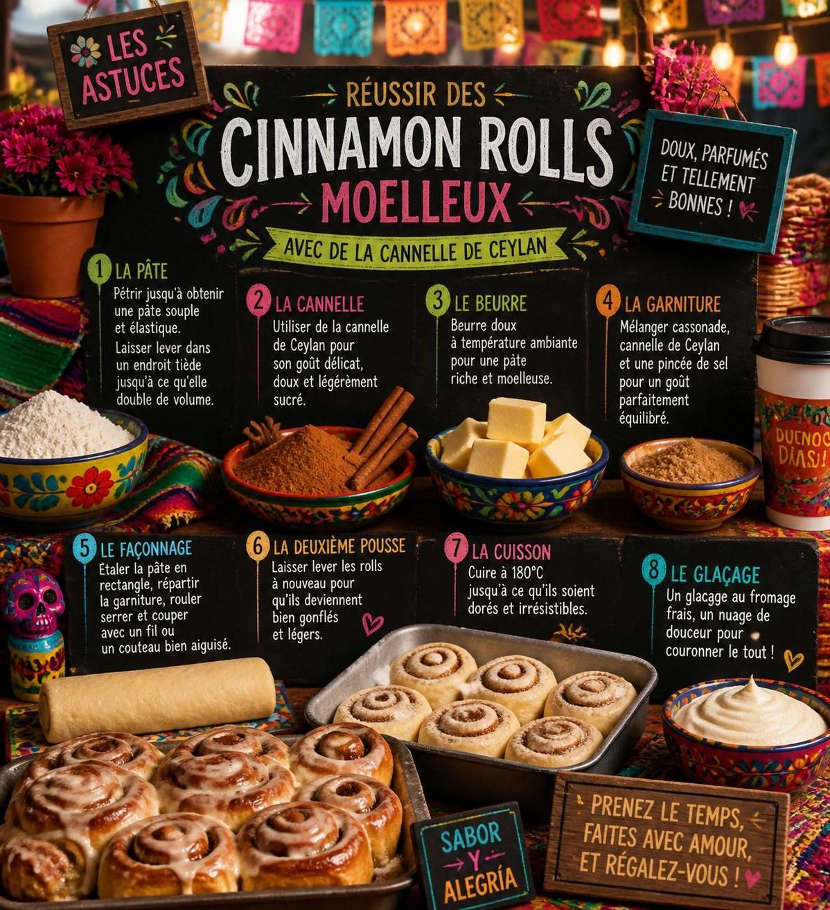 découvrez notre recette de cinnamon rolls à la cannelle de ceylan, une délicieuse pâtisserie qui célèbre l'épice reine d'amérique latine avec une touche authentique et gourmande.