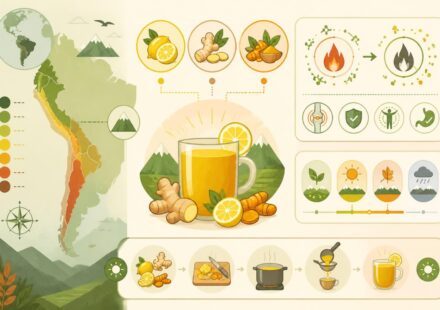 Citron, gingembre et curcuma : la boisson anti-inflammatoire des Andes à boire chaque matin découvrez la boisson anti-inflammatoire naturelle des andes à base de citron, gingembre et curcuma, à consommer chaque matin pour bien démarrer la journée en privilégiant santé et vitalité.