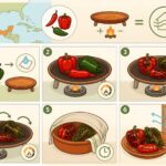 apprenez à rôtir piments et poivrons sans faire de fumée dans la maison grâce à la technique efficace de la cantina. astuces simples pour un goût parfait sans désagréments.