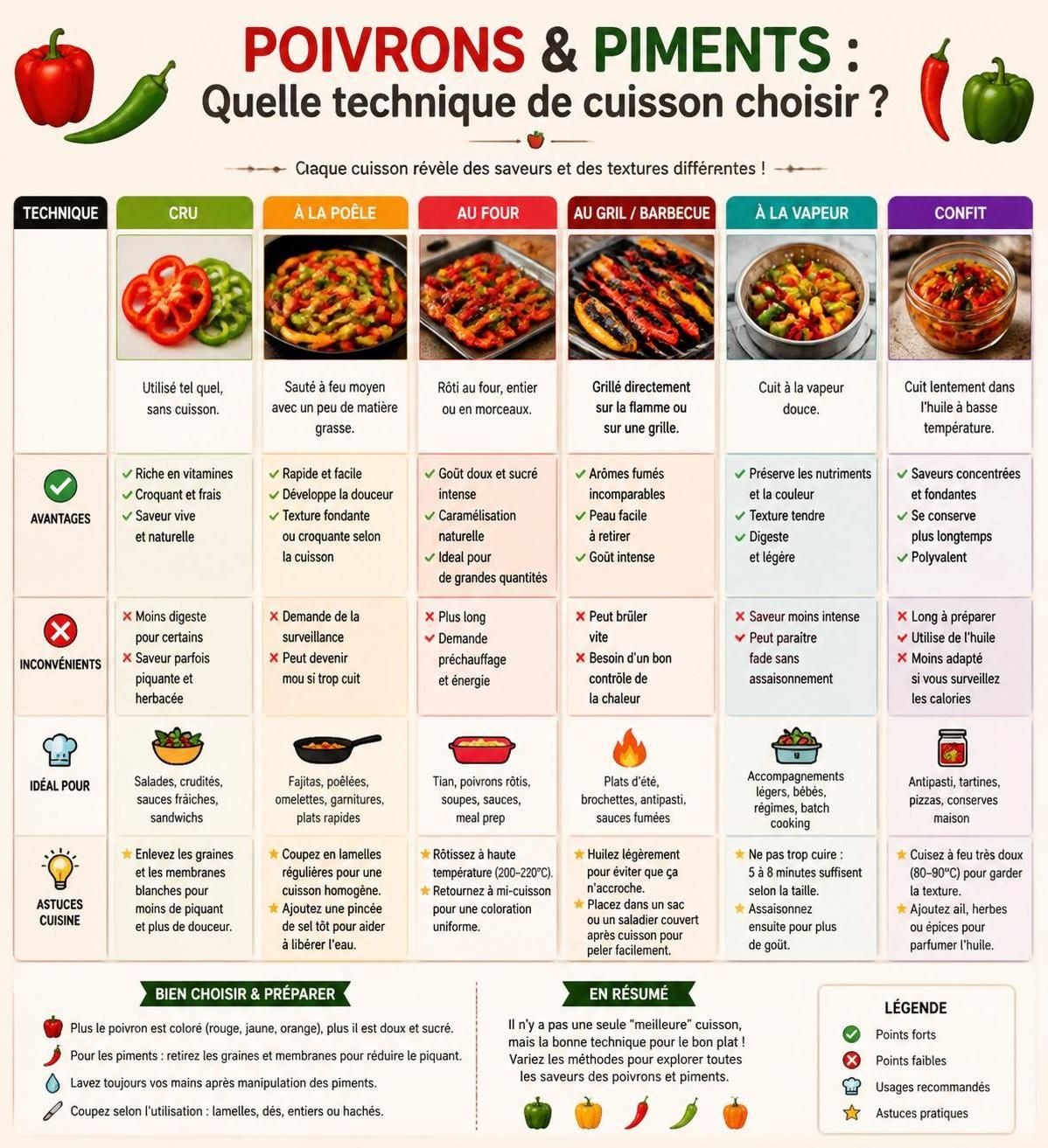 apprenez à rôtir piments et poivrons facilement sans faire de fumée dans votre maison grâce à la technique simple et efficace de la cantina.