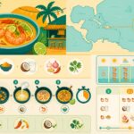 découvrez une recette express de crevettes au curry et lait de coco, inspirée des saveurs tropicales de la cantina. un plat savoureux et rapide à préparer pour un voyage gustatif exotique.