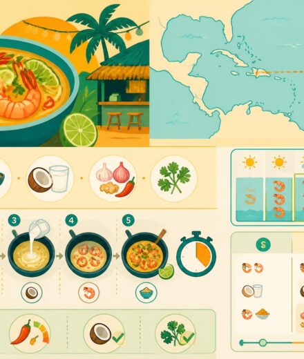 découvrez une recette express de crevettes au curry et lait de coco, inspirée des saveurs tropicales de la cantina. un plat savoureux et rapide à préparer pour un voyage gustatif exotique.
