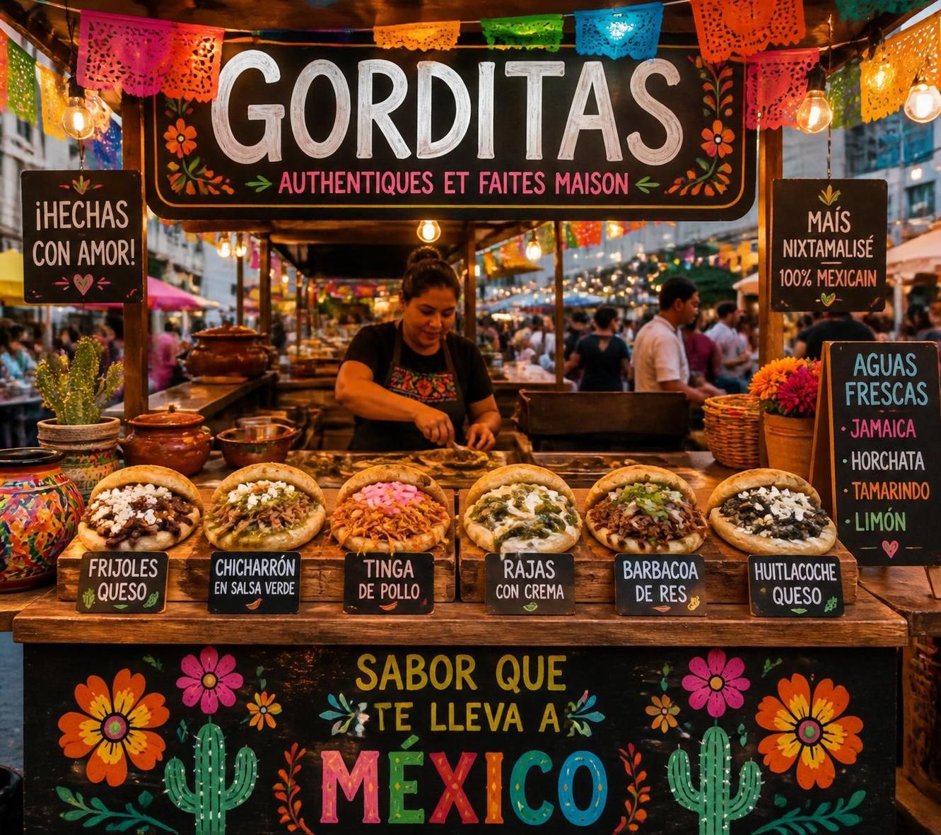 découvrez les gorditas mexicaines, ces tortillas épaisses et fourrées, incontournables des marchés de rue au mexique, riches en saveurs authentiques et traditionnelles.