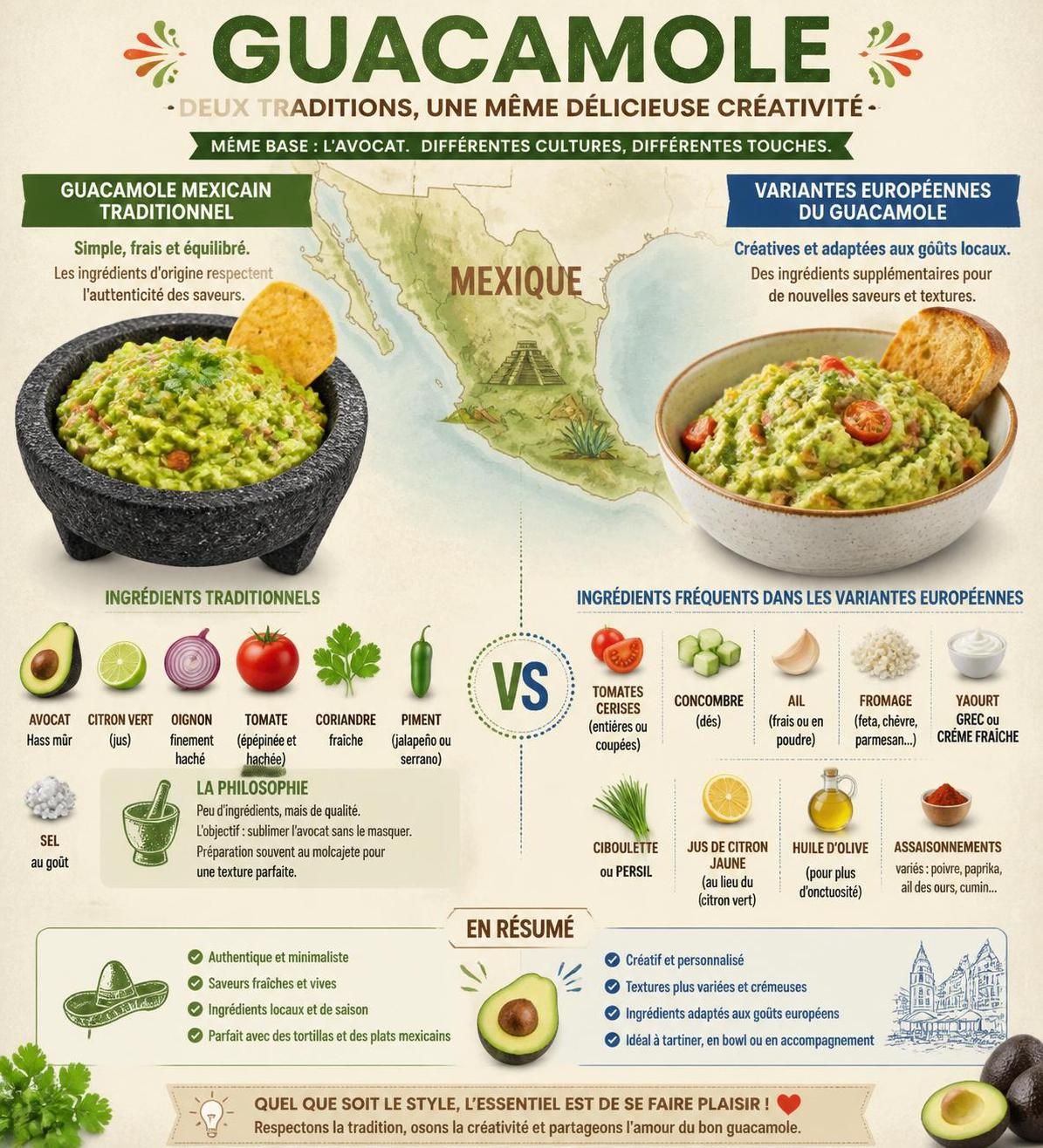 découvrez la vraie recette mexicaine du guacamole maison et évitez les 3 erreurs fréquentes pour réussir un guacamole savoureux et authentique à chaque fois.