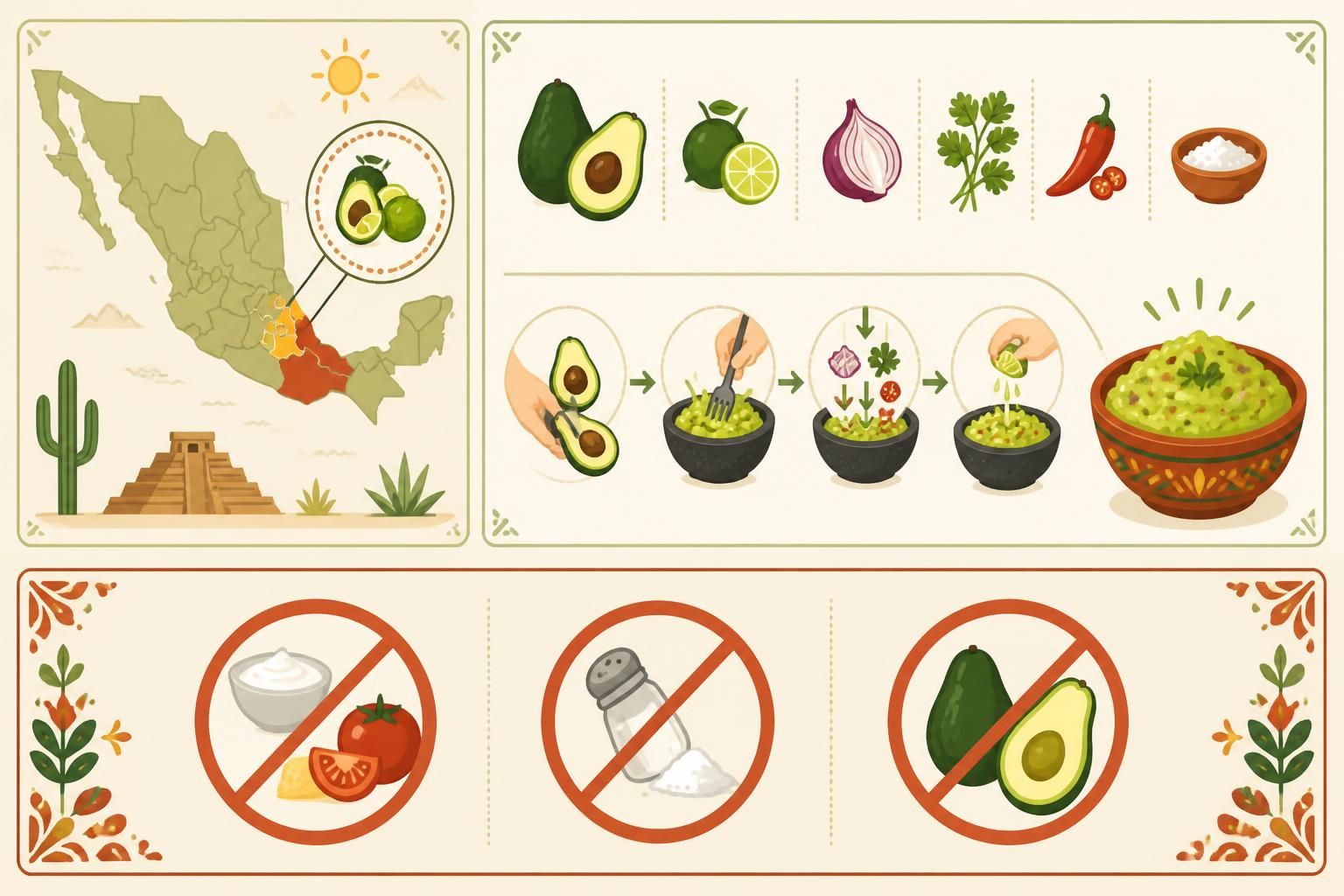 découvrez la recette authentique du guacamole maison à la mexicaine et apprenez à éviter les 3 erreurs courantes pour réussir un guacamole parfait à chaque fois.