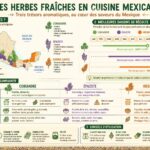 découvrez comment utiliser les herbes fraîches incontournables de la cuisine mexicaine – coriandre, épazote et hierba santa – pour sublimer vos plats avec des conseils sur le moment et la manière de les intégrer.