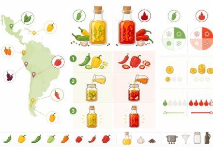Huile de piment maison à la mode latine : version douce et version fuego découvrez notre recette maison d'huile de piment à la mode latine, avec une version douce pour les palais sensibles et une version fuego pour les amateurs de sensations fortes.