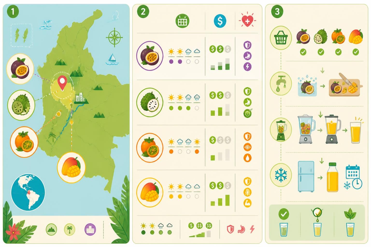 découvrez les jugos naturales colombiens, les jus de fruits frais populaires à medellín, et apprenez à les préparer facilement chez vous pour savourer un goût authentique et rafraîchissant.