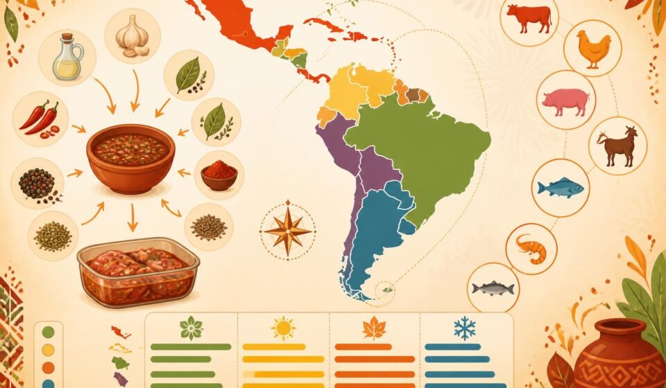 découvrez l'adobo, la marinade latine incontournable qui sublime viandes et poissons pour des plats de fête savoureux et authentiques.