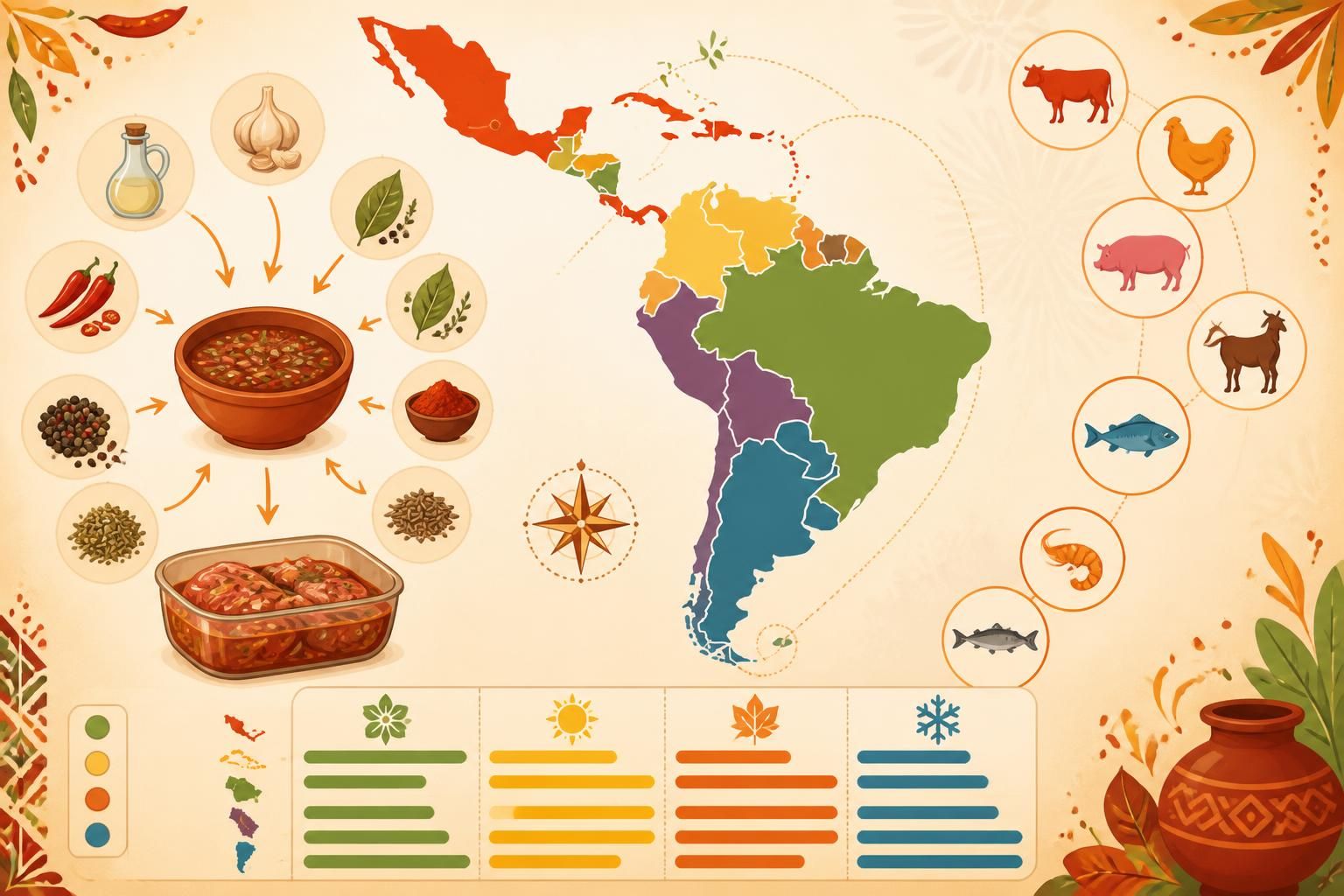 découvrez l'adobo, la marinade latine incontournable qui sublime viandes et poissons pour des plats de fête savoureux et authentiques.