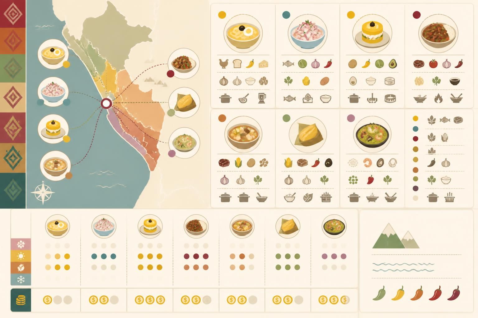 découvrez les plats péruviens incontournables à lima, de l'aji de gallina au ceviche, pour goûter aux saveurs authentiques du pérou.