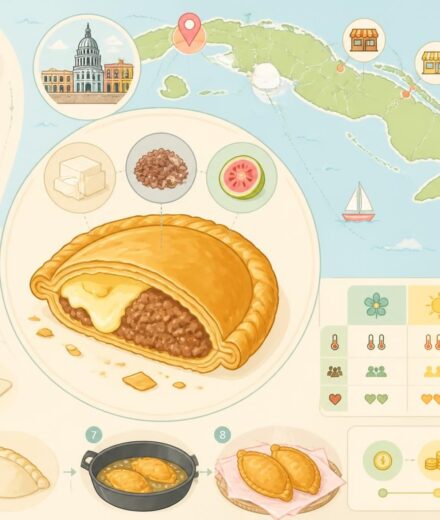 Pastelitos cubains : les chaussons feuilletés des friteries de La Havane découvrez les pastelitos cubains, ces délicieux chaussons feuilletés emblématiques des friteries de la havane, parfaits pour une gourmandise authentique et exotique.