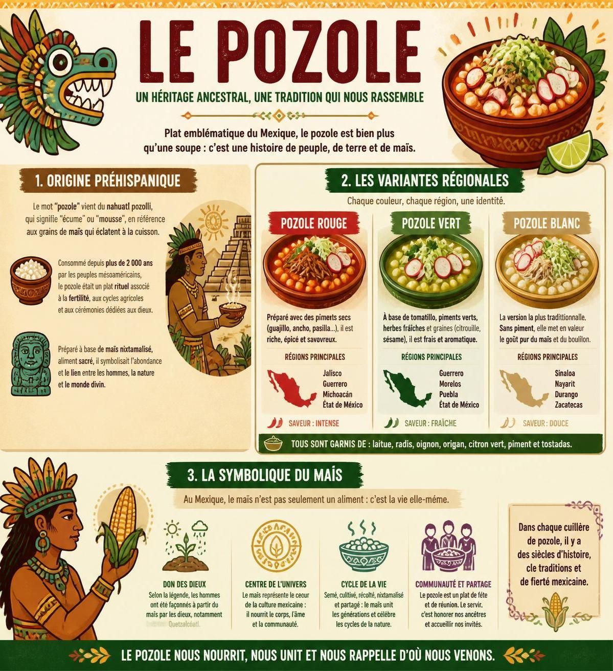 découvrez le pozole rojo mexicain, une soupe cérémonielle traditionnelle revisitée pour vos dimanches en famille. une recette savoureuse et conviviale à partager !