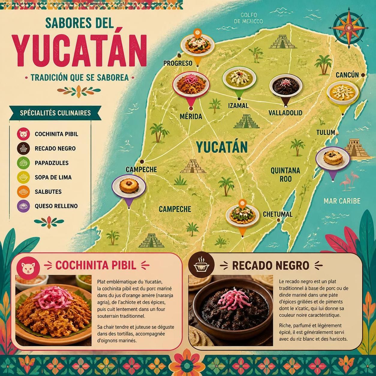 découvrez le recado negro, la pâte de piment brûlé typique du yucatán, idéale pour préparer une authentique cochinita pibil maison pleine de saveurs épicées et fumées.