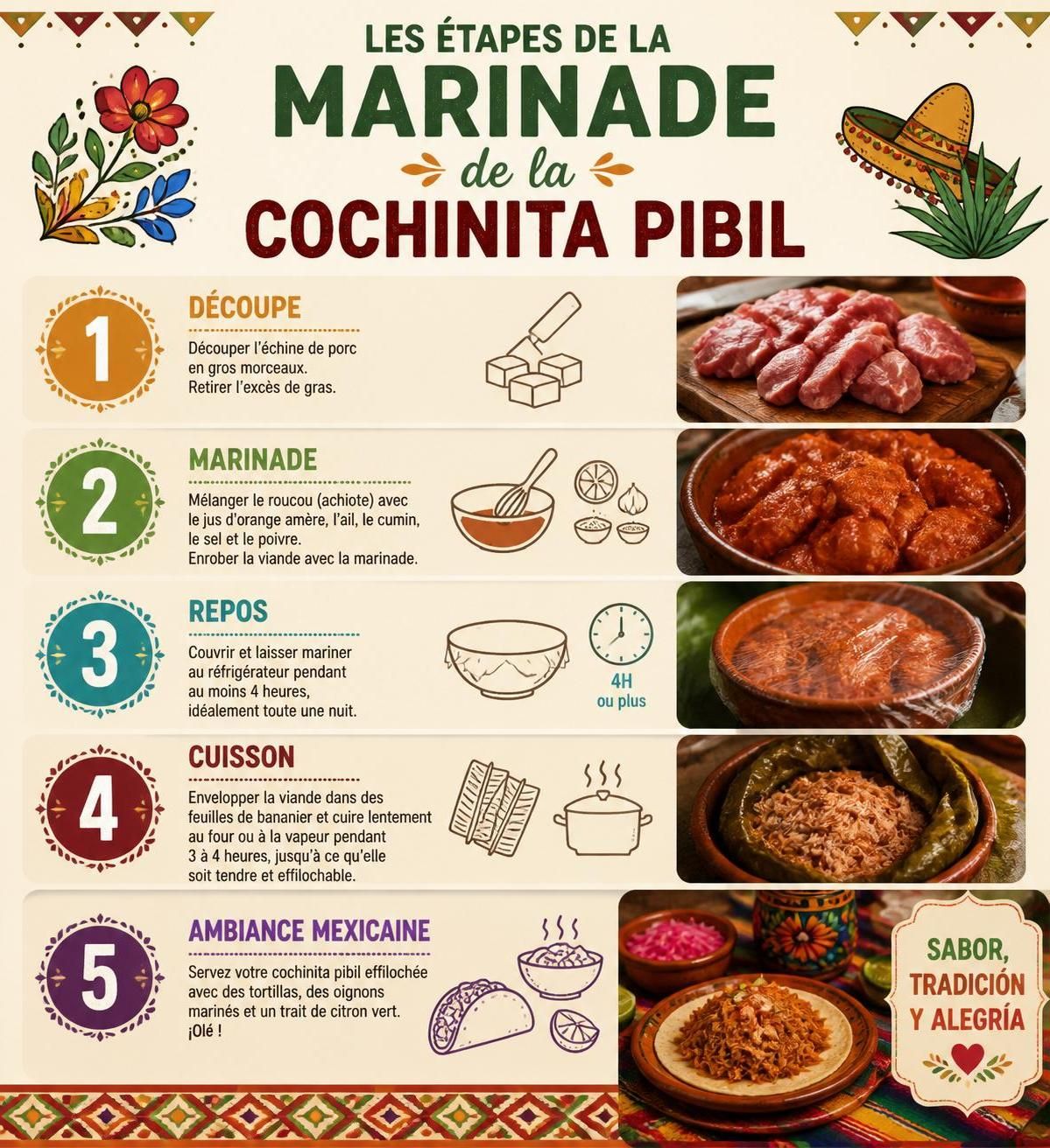 découvrez le recado negro, la pâte de piment brûlé traditionnelle du yucatan, idéale pour préparer une cochinita pibil maison savoureuse et authentique.