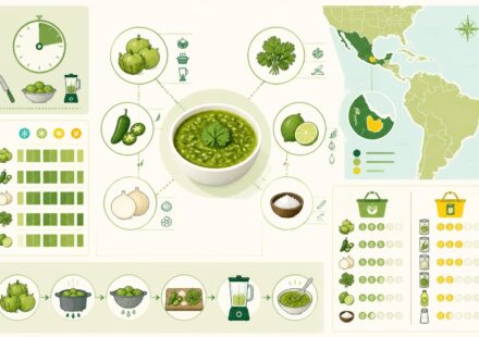 découvrez notre recette facile de salsa verde fraîche maison, prête en seulement 15 minutes. l'incontournable de la cuisine latine pour sublimer tous vos plats.