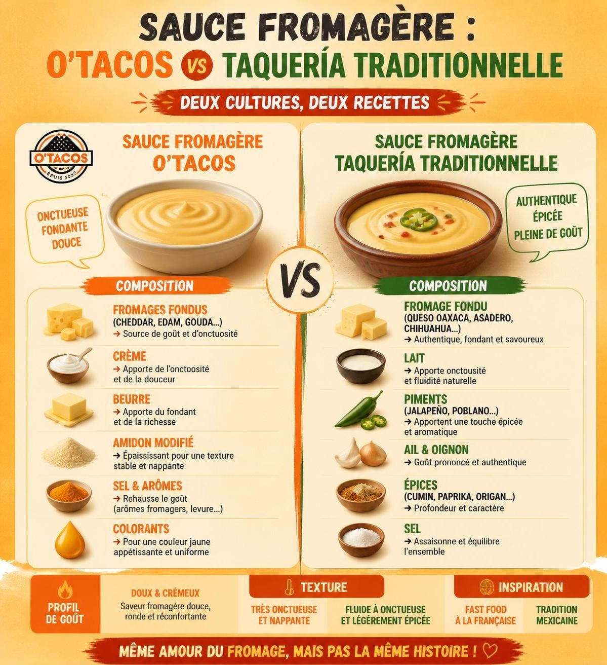 découvrez la recette secrète de la sauce fromagère authentique des taquerías mexicaines pour sublimer vos tacos maison avec un goût inégalé.