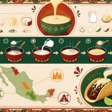 découvrez la recette secrète de la sauce fromagère authentique utilisée dans les vraies taquerías mexicaines pour sublimer vos tacos maison avec un goût riche et savoureux.
