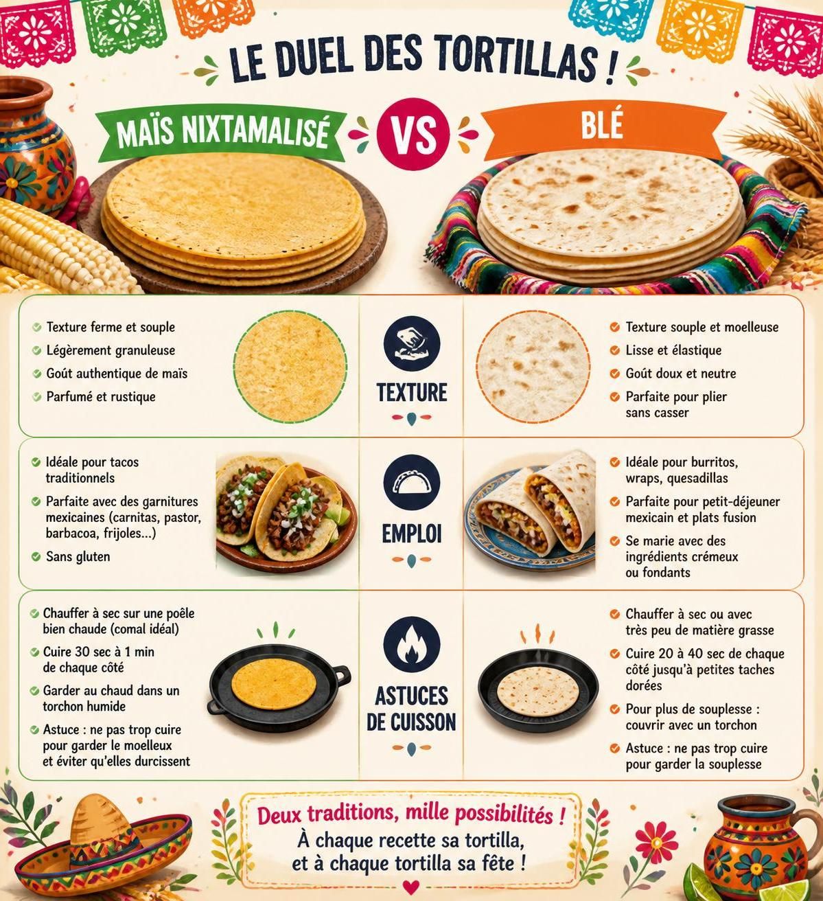 découvrez comment préparer des tacos maison savoureux avec la gloria : recettes de garnitures, salsas authentiques et astuces pour dire adieu aux kits du supermarché.