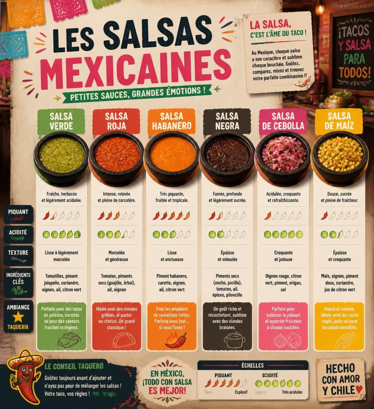 découvrez comment préparer des tacos maison savoureux avec la gloria : recettes de garnitures, salsas authentiques et astuces pour dire adieu aux kits du supermarché.