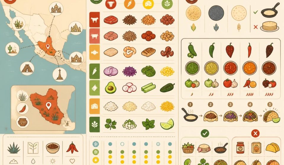découvrez comment préparer des tacos maison à la gloria avec des garnitures savoureuses, des salsas maison et des astuces pour dire adieu aux kits du supermarché.