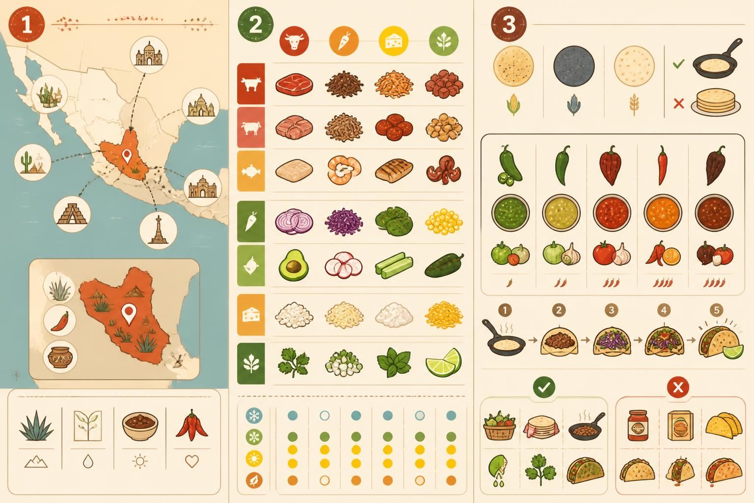 découvrez comment préparer des tacos maison à la gloria avec des garnitures savoureuses, des salsas maison et des astuces pour dire adieu aux kits du supermarché.