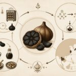 découvrez l'ail noir fermenté, l'ingrédient umami subtil qui sublime vos sauces et marinades avec une saveur authentique et originale.