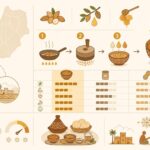 découvrez l'amlou marocain, une délicieuse pâte d'amandes riche en huile d'argan et miel, parfaite pour un petit déjeuner énergétique et authentique.