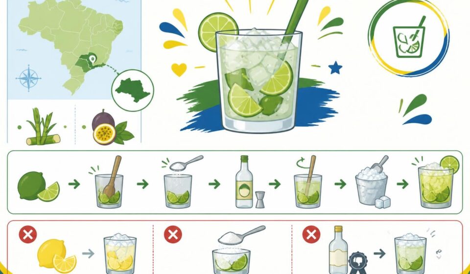 découvrez la recette authentique de la caipirinha maison et apprenez à éviter les trois erreurs courantes qui ruinent ce cocktail brésilien incontournable à chaque fois.