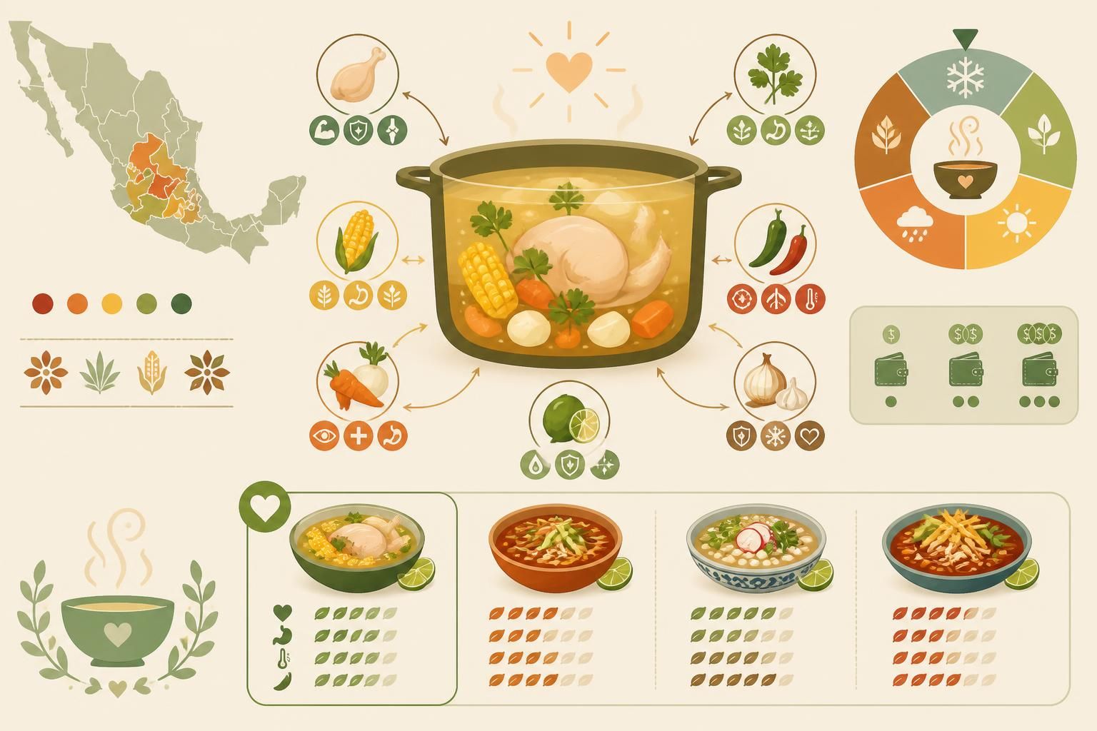 découvrez le caldo de pollo à la mexicaine, un bouillon de poulet réconfortant et savoureux, parfait pour prendre soin de vous tout un samedi matin.