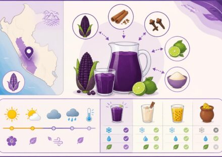 Chicha morada péruvienne : la boisson violette au maïs qui rafraîchit sans alcool découvrez la chicha morada péruvienne, une boisson traditionnelle violette à base de maïs, naturellement rafraîchissante et sans alcool, idéale pour toutes les occasions.