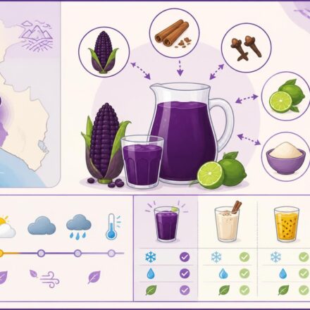Chicha morada péruvienne : la boisson violette au maïs qui rafraîchit sans alcool découvrez la chicha morada péruvienne, une boisson traditionnelle violette à base de maïs, naturellement rafraîchissante et sans alcool, idéale pour toutes les occasions.