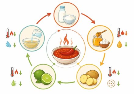 Comment réduire le piquant dans un plat : 5 techniques pour rattraper une sauce trop épicée découvrez 5 techniques efficaces pour réduire le piquant d'un plat et rattraper une sauce trop épicée. apprenez à équilibrer les saveurs facilement et rapidement.