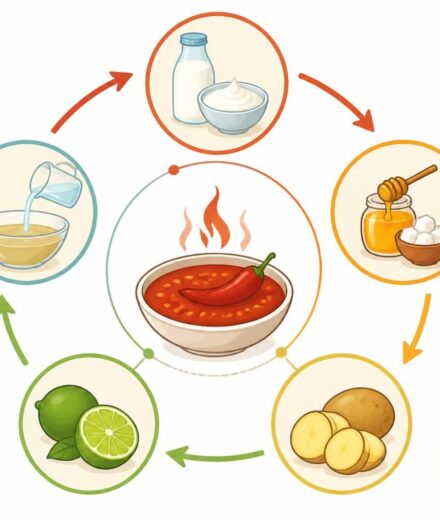 Comment réduire le piquant dans un plat : 5 techniques pour rattraper une sauce trop épicée découvrez 5 techniques efficaces pour réduire le piquant d'un plat et rattraper une sauce trop épicée. apprenez à équilibrer les saveurs facilement et rapidement.