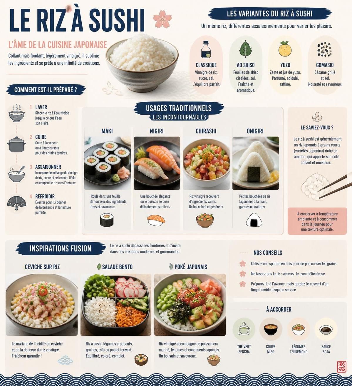 découvrez la technique incontournable pour réussir parfaitement votre riz à sushi et transformer la texture de tous vos plats japonais. astuces simples et résultats garantis !