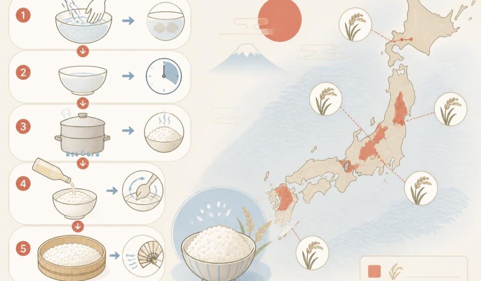 découvrez la technique incontournable pour réussir parfaitement votre riz à sushi et transformer la texture de tous vos plats japonais maison.