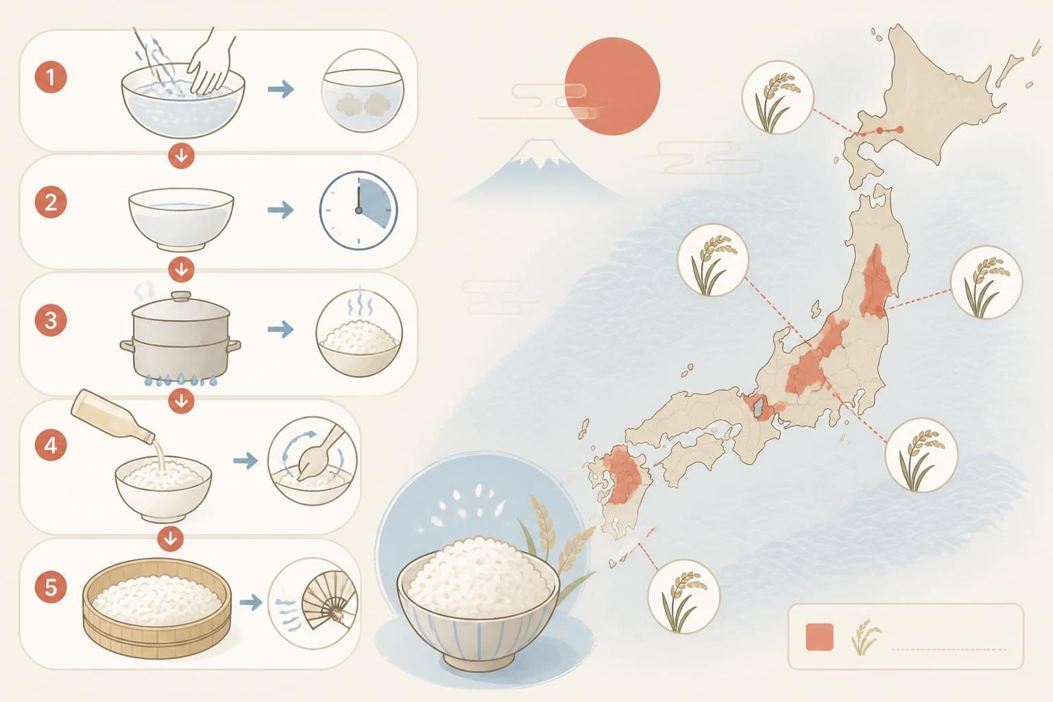 découvrez la technique incontournable pour réussir parfaitement votre riz à sushi et transformer la texture de tous vos plats japonais maison.