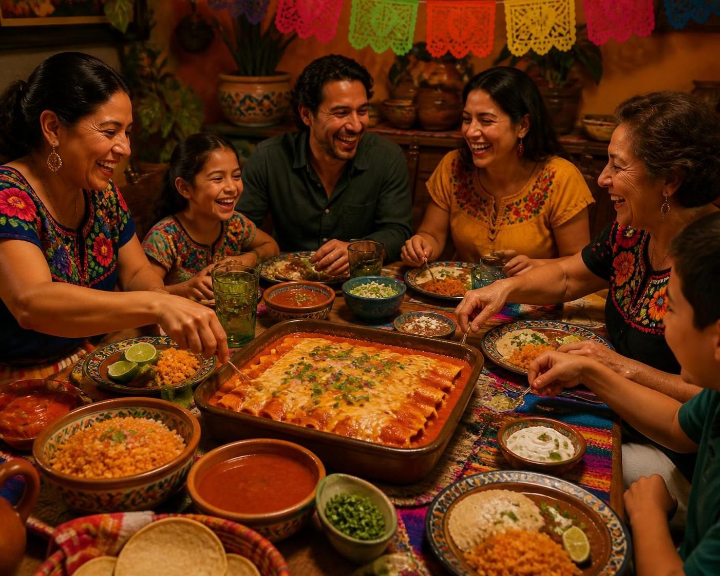 découvrez la recette authentique des enchiladas rojas : des tortillas farcies généreusement et nappées de sauce chile rouge épicée, comme en méxico. un délice traditionnel à savourer chez vous !