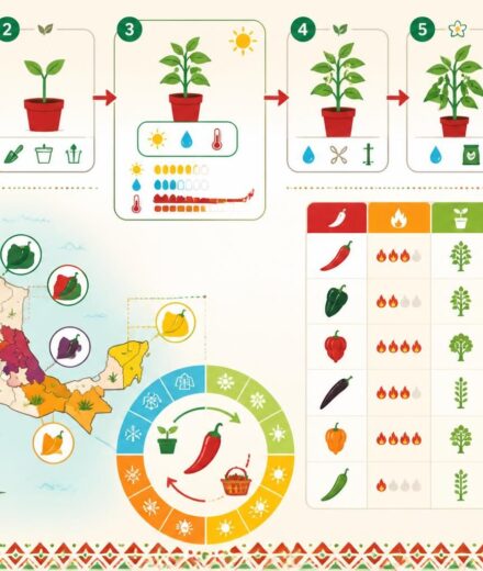 Faire pousser ses piments à la maison : le guide de la Cantina pour cuisiner mexicain avec ses propres épices découvrez comment faire pousser vos propres piments à la maison grâce au guide de la cantina, et cuisinez des plats mexicains authentiques avec des épices fraîches et maison.