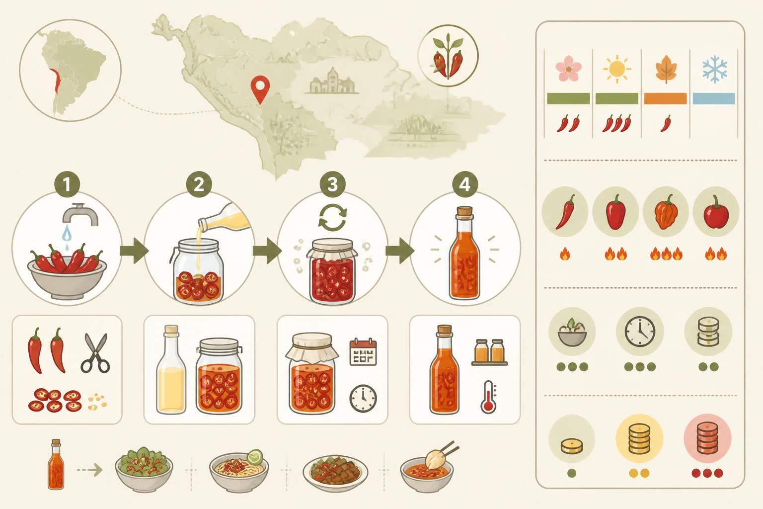 découvrez comment faire facilement votre vinaigre pimenté maison avec cette recette simple qui transformera toutes vos sauces.