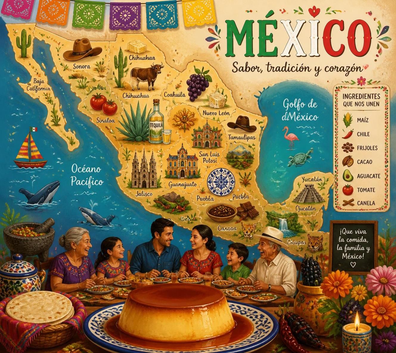 découvrez le flan au caramel à la mexicaine, un dessert traditionnel et savoureux qui incarne la douceur et la chaleur des repas en famille au mexique.