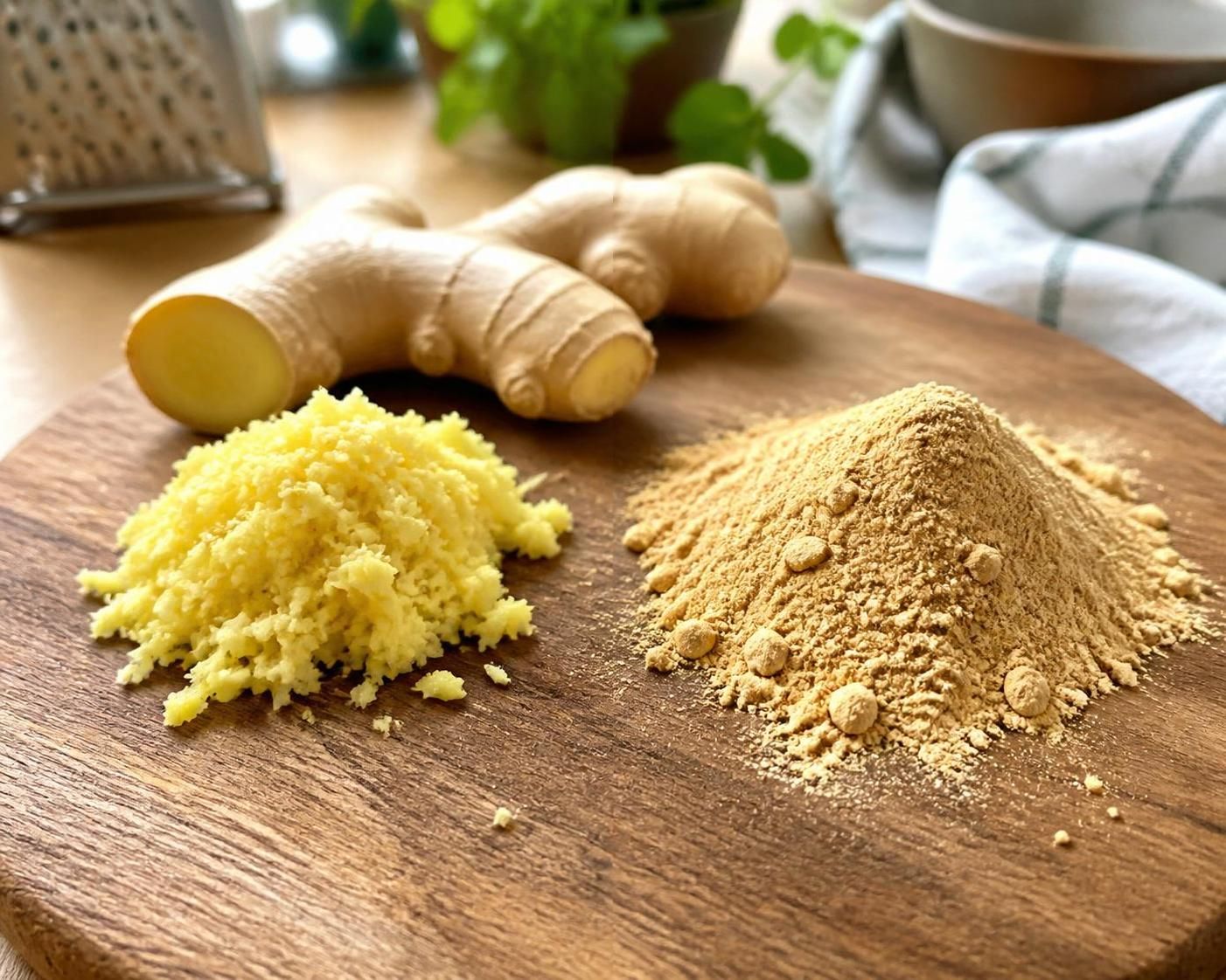 découvrez les différences essentielles entre le gingembre frais et le gingembre en poudre, et comment chacun influence le goût et la texture de vos plats.