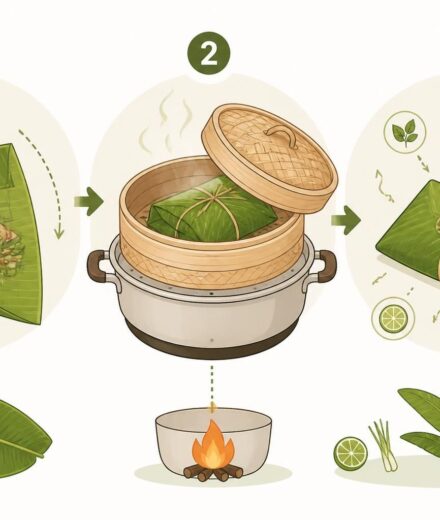 La feuille de bananier en cuisine : emballer, cuire à la vapeur, parfumer — le guide pratique découvrez comment utiliser la feuille de bananier en cuisine pour emballer, cuire à la vapeur et parfumer vos plats dans ce guide pratique complet.